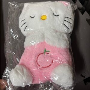 Hello Kitty Plush Toy - Pink and White